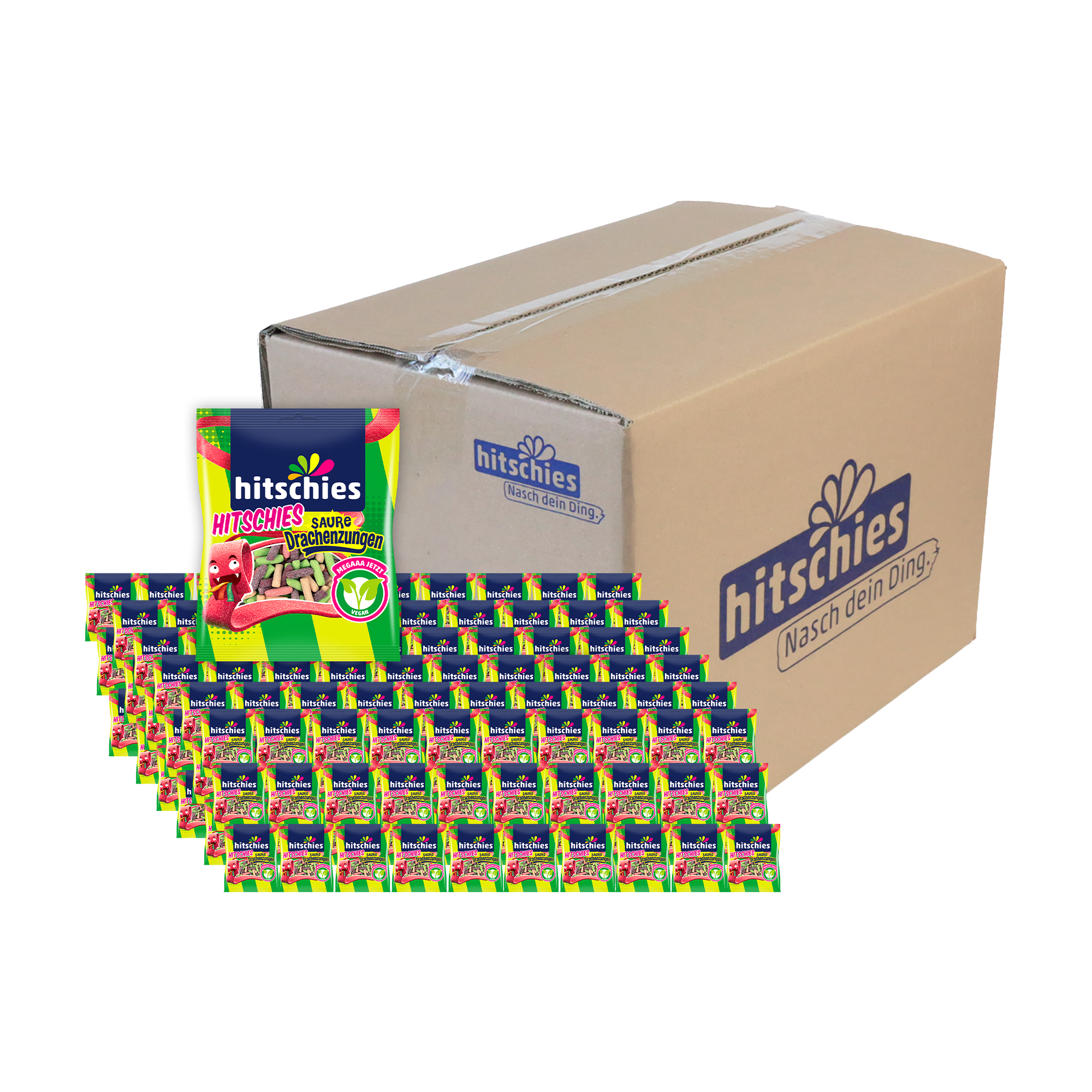 HITSCHIES Sour Dragon Tongues Vegan