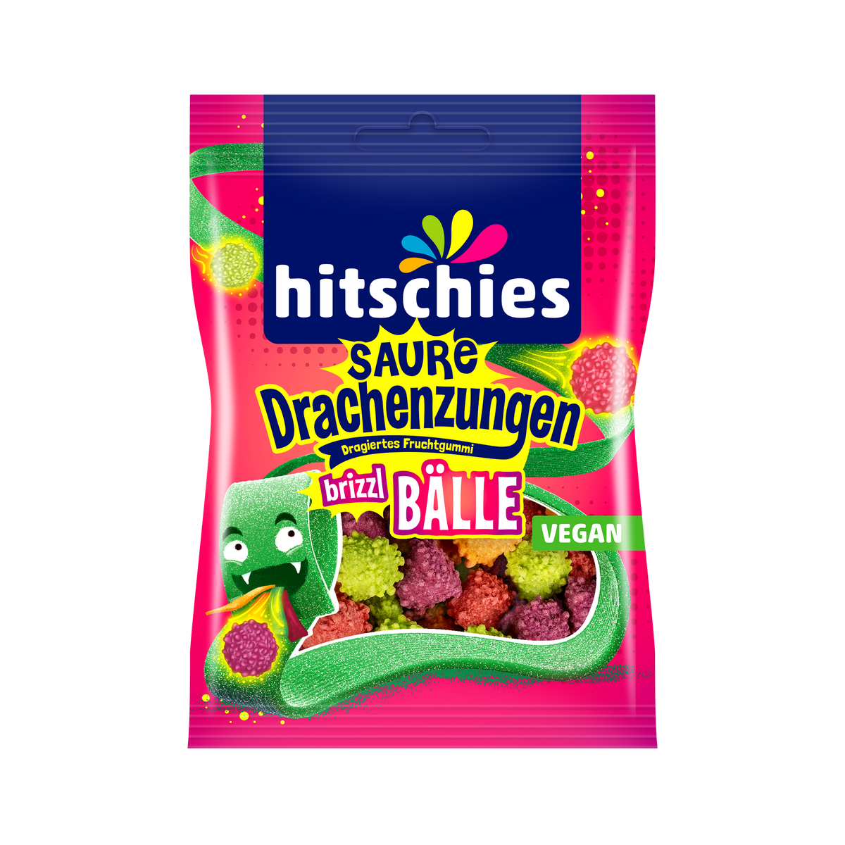 Sour dragon tongues brizzl balls 