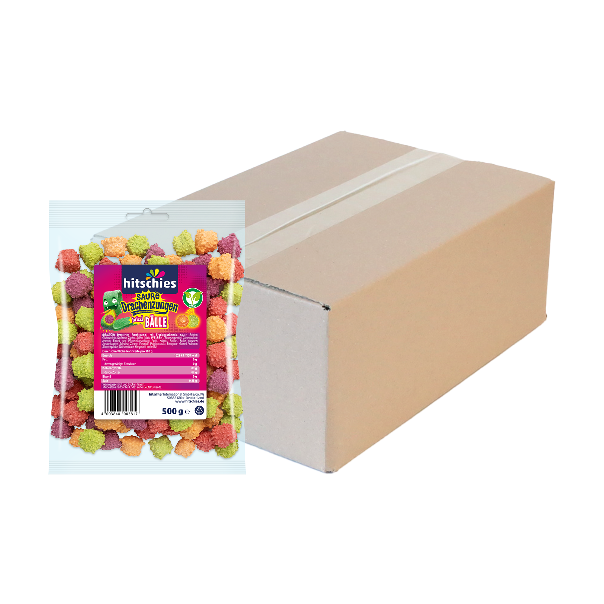 Sour dragon tongues brizzl balls 