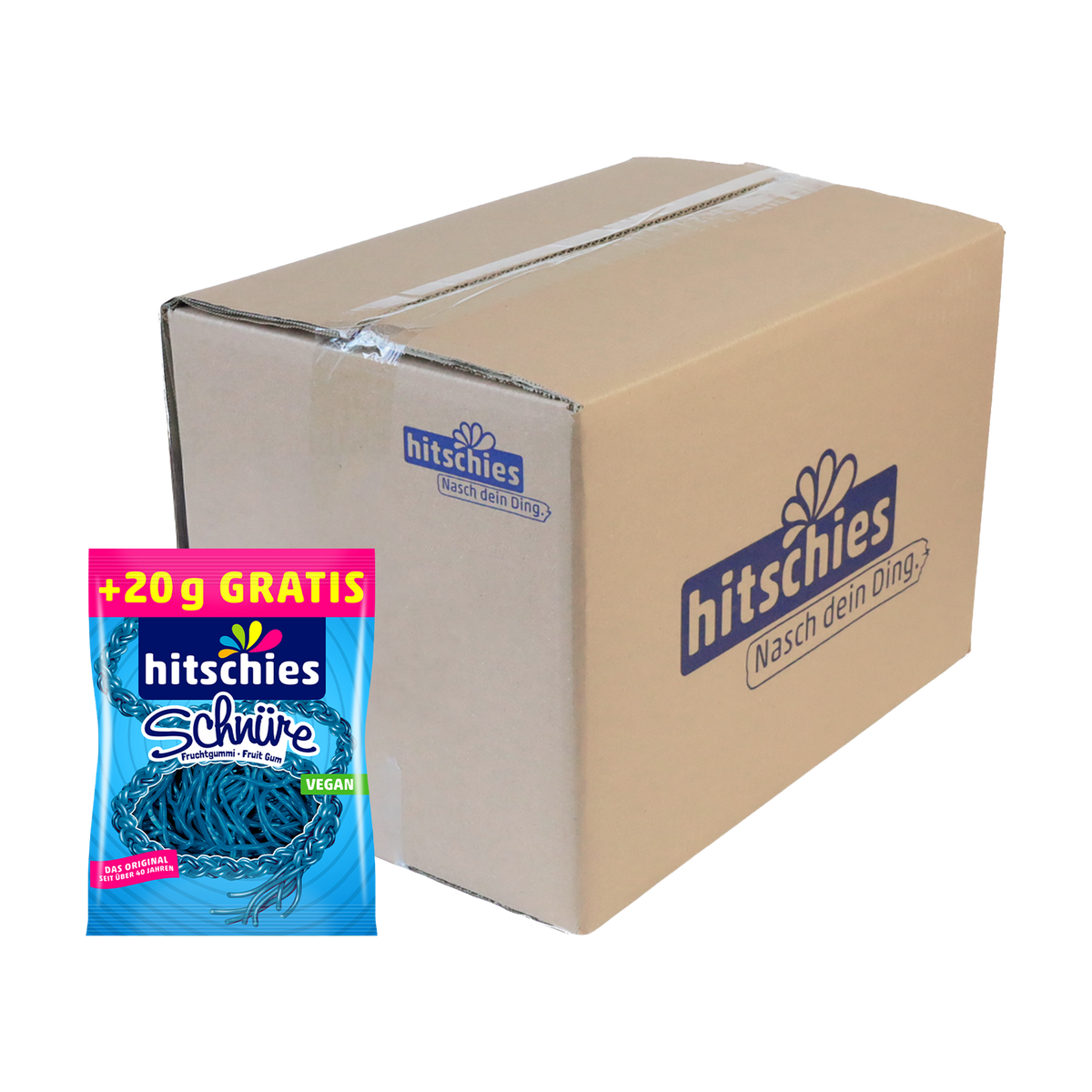 Schnüre Blau Overfill