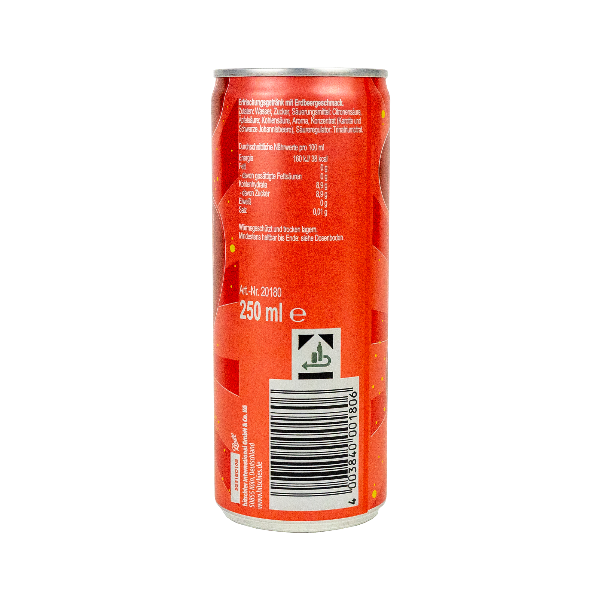 Sour Dragon Tongue brizzl Brause Strawberry 0.25l 