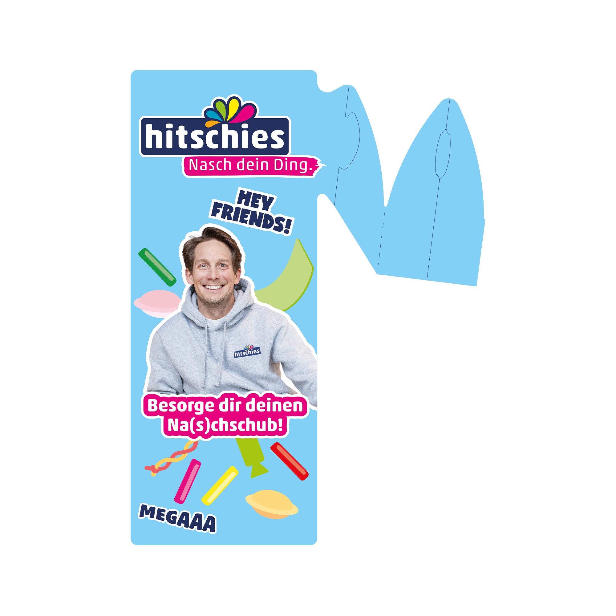 hitschies shelf flag 