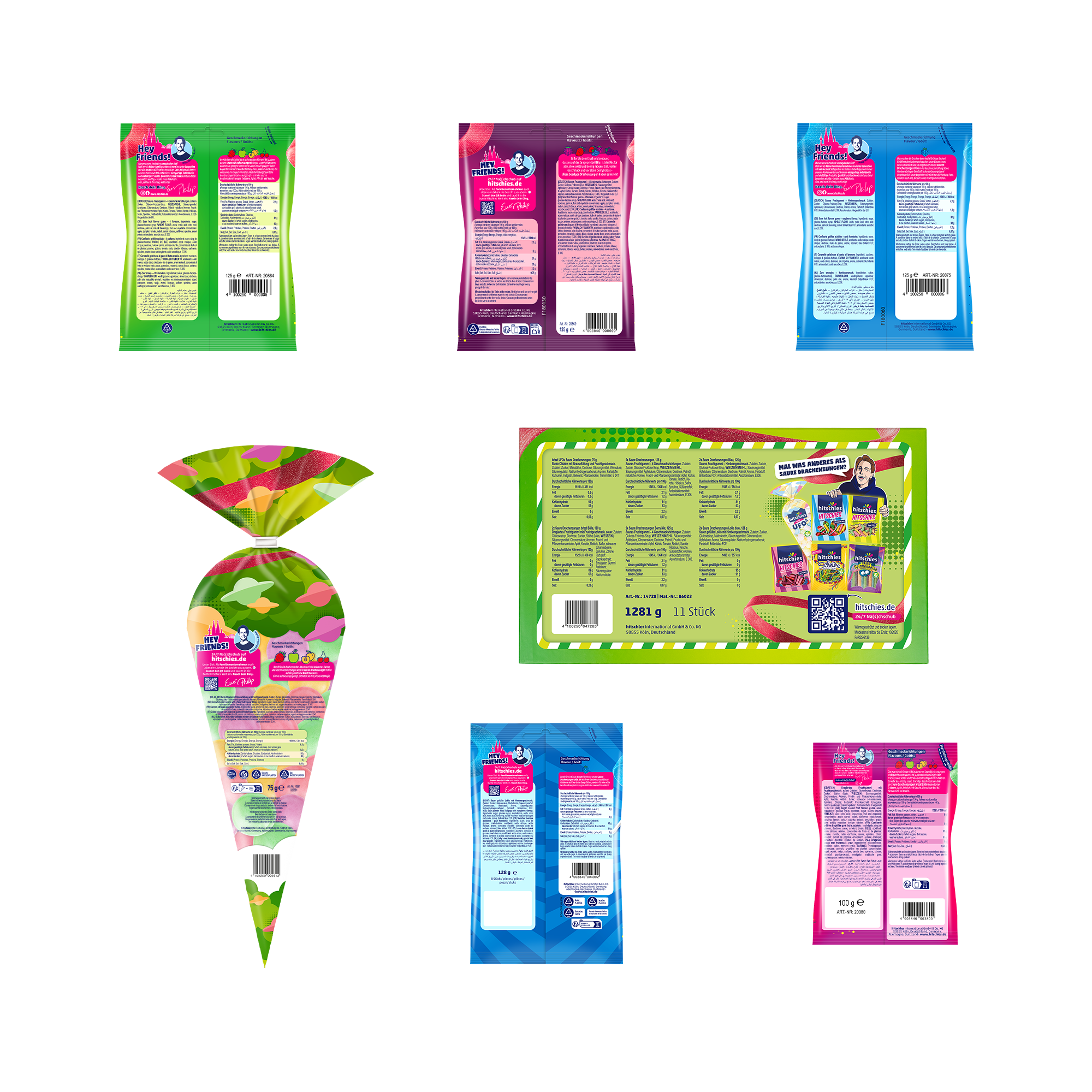 Saure Drachenzungen Box